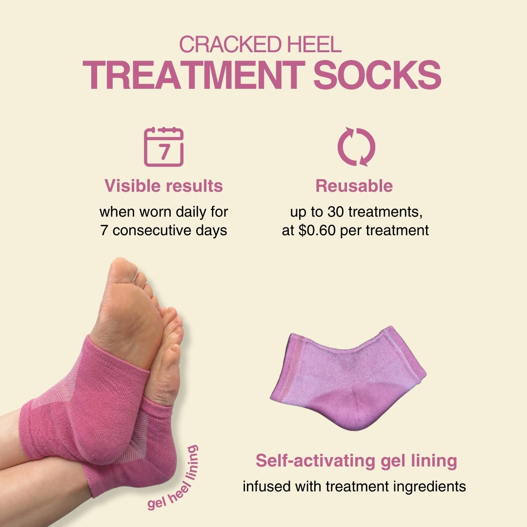 Cracked Heel Socks Features & Benefits