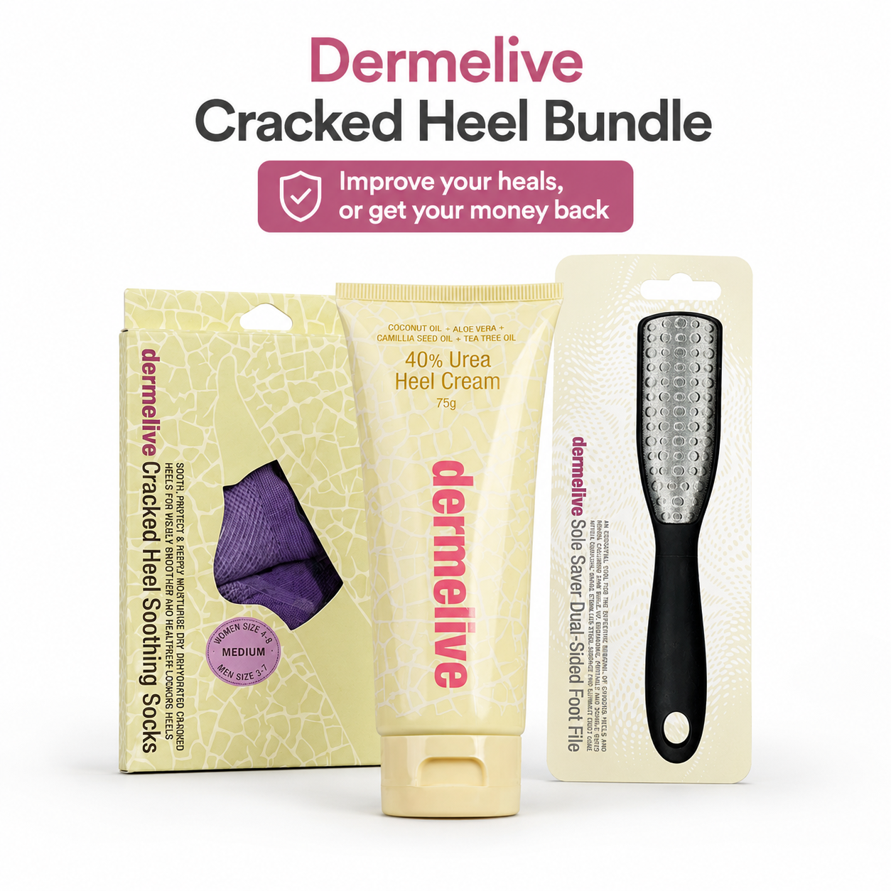 Foot Fix Trio - Cracked Heel Treatment Kit