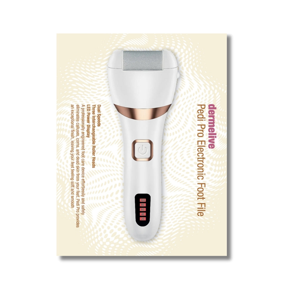 Pedi Pro Electronic Foot File – Dermelive