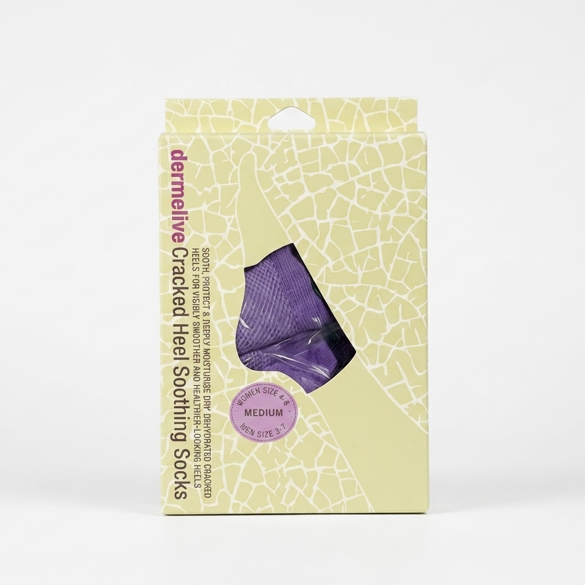 Dermelive Cracked Heel Soothing Socks